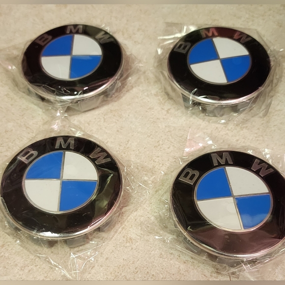 New Set Of 4 BMW hubcap Center Caps. Read below - Picture 4 of 7